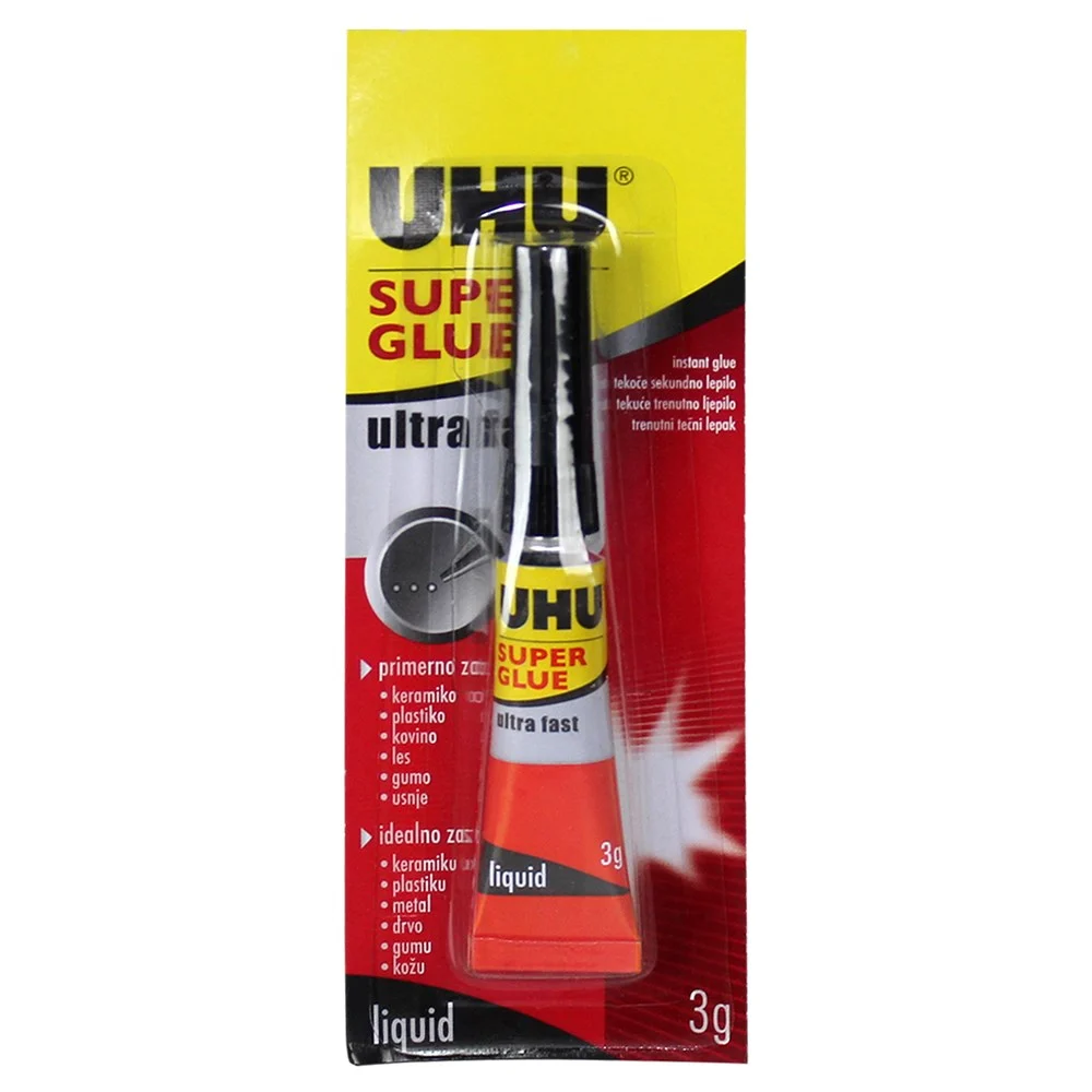 Super Glue Liquid 3gm UHU 36700